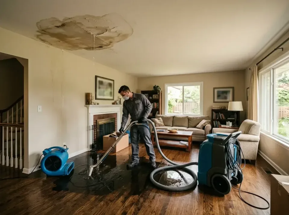 attic-pipe-burst-ceiling-drip-008 — frequently asked questions, Water Damage Restoration & Carpet Care in River Bend, NC
